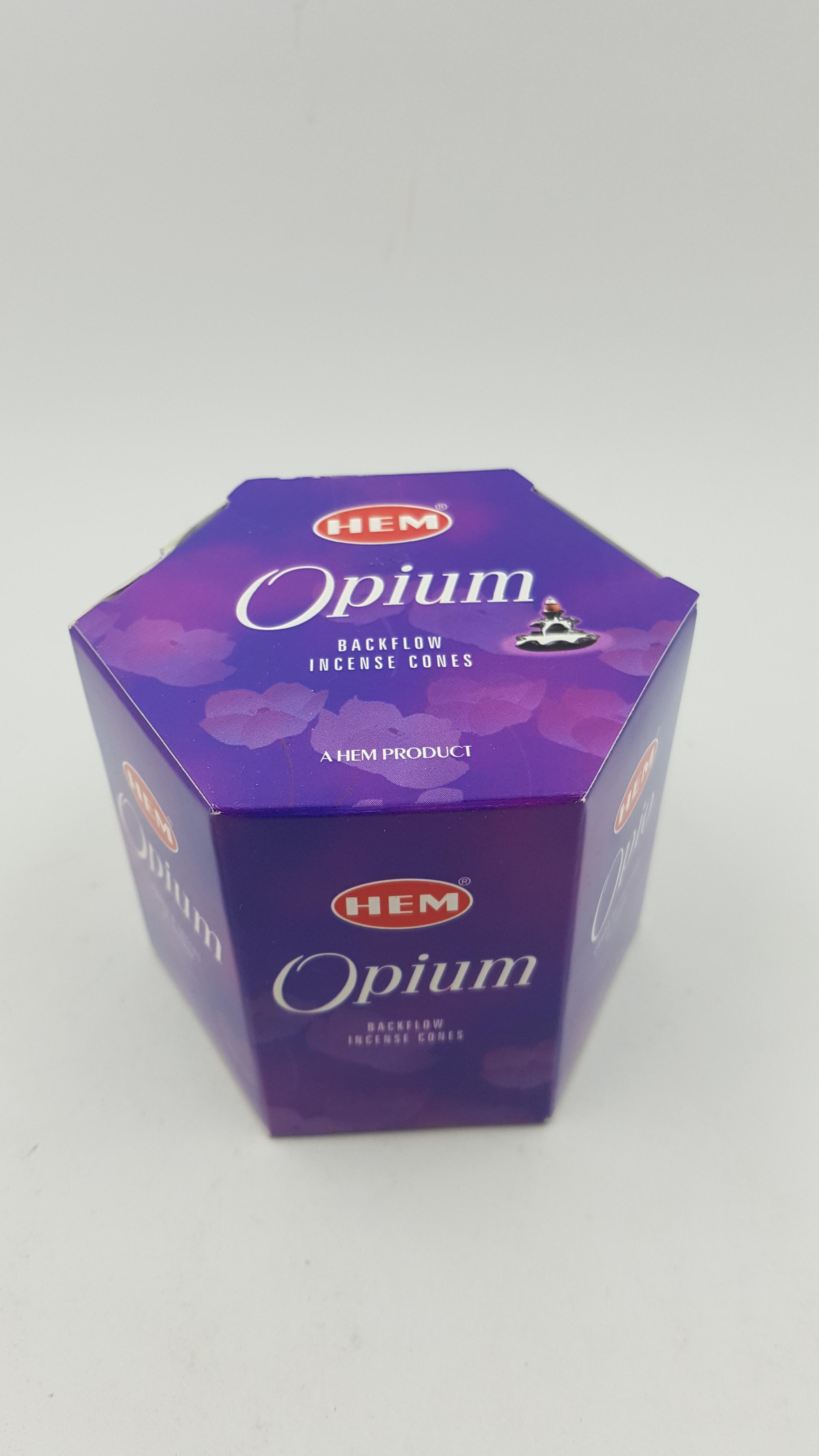Vonné kužele na plávajúci dym Ópium