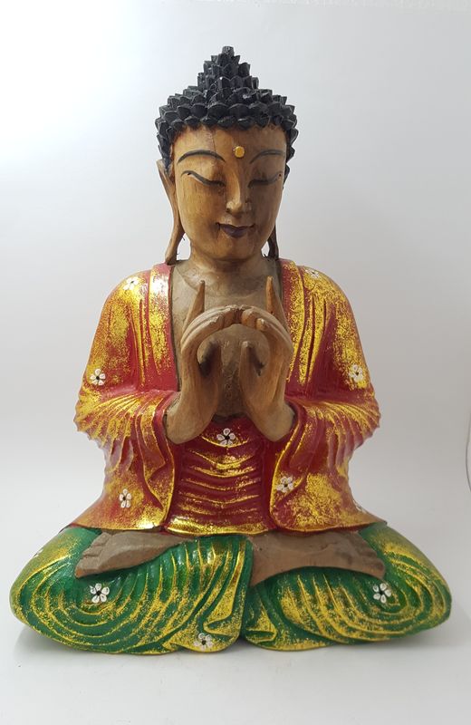 Budha zlato-červený